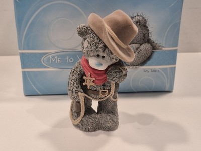 ME TO YOU BÄR FIGUR PEACE KEEPER VERPACKT EXTREM SELTEN COWBOY