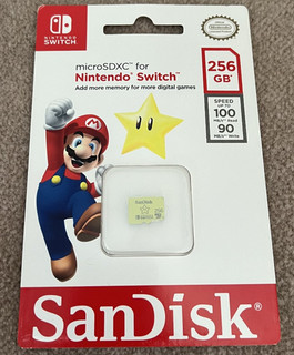 Nintendo Switch Official SanDisk MicroSD Card 256GB