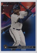 2021 Topps Finest Blue Refractor /150 Jackie Bradley Jr #90 ms9