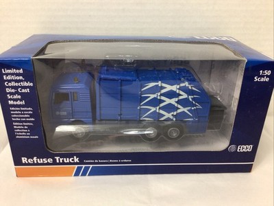 ECCO - RARE Limited Edition 1:50 Scale Die Cast Model Garbage Truck