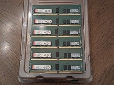 6x Kingston 16GB 1Rx4 DDR4 2400MHz ECC REG KTH-PL424S/16G Server RAM - Menge 6