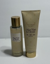 Victoria  s Secret Body Spray  Body Lotion Set - Angel Cake  Cream