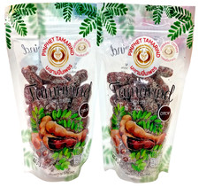 Pinphet Tamarind coated with sugar OTOP Thailand Dried Fruit Snack 400g × 2