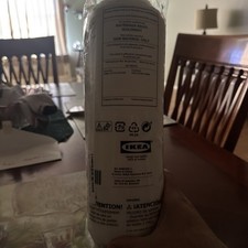 IKEA LEN Crib Comforter White 43x49"