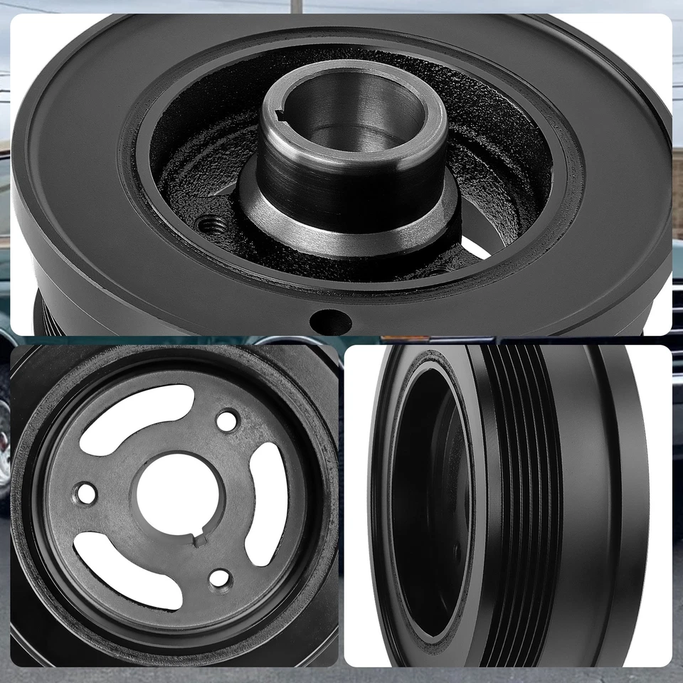 For 1987-1995 Ford E-150 Econoline F-150 F-250 F-350 Engine Harmonic Balancer - Image 2 of 4