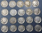 (20) 1920 THRU 1930  5C BUFFALO NICKELS SOME DUPS KM# 134  AG - VG  A7293