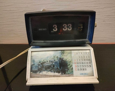 【MÜLL】SEIKO Vintage Digitaluhr DP606 Retro Flip Clock gebraucht aus JAPAN