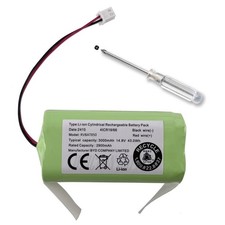 New Battery For Shark Ion Robot Vacuum RV1000S UR1000SR RV1100VL RV850C RV871C