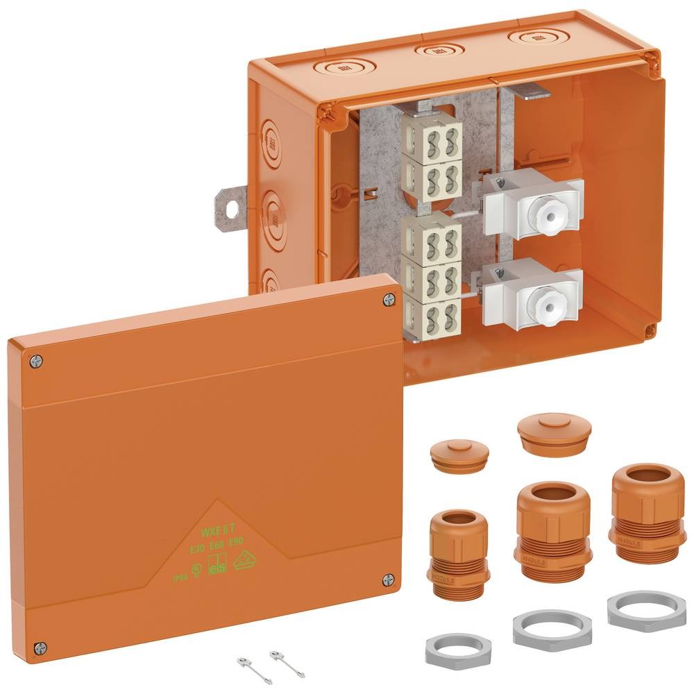Boîte de dérivation étanche orange Spelsberg 86963201 pour boîtier électrique
