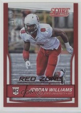 2016 Score Rookies Jumbo Red Zone 19/35 Jordan Williams-Lambert Williams 1s8