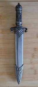 Goddess Athame 13 Inch Dagger Pewter Shearh