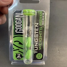 Googan Baits Green Series Tungsten Weights  3/8 Oz- free shipping 