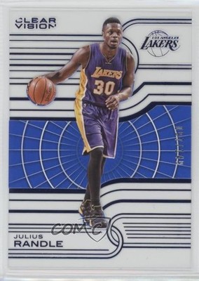 2015-16 Panini Clear Vision Blue 97/149 Julius Randle #27 0zu3
