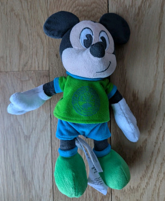 Disney Animal Kingdom Mickey Mouse 10'' Plush Stuffed Animal The Dino Institute