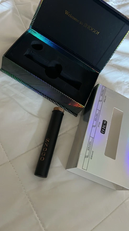 Snogo Bump Straw. SMG design SILVER. Brand New Unused. - Image 3 of 4