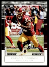 2017 Panini Playoff Fabian Moreau Rookie /299 Washington Redskins #281