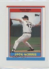 1989 Topps United Kingdom Minis Jack Morris #54 HOF 1z4