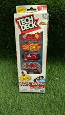 Tech Deck Bendy Boards 5 Pack Working Wheels Rubberized Fingerboards Eraser