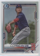2021 Bowman Draft Chrome Refractor Chih-Jung Liu #BDC-190 0rt6