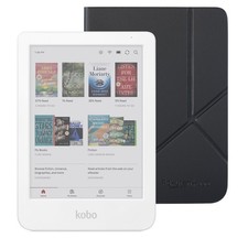 Kobo Clara Colour eReader White Case Bundle