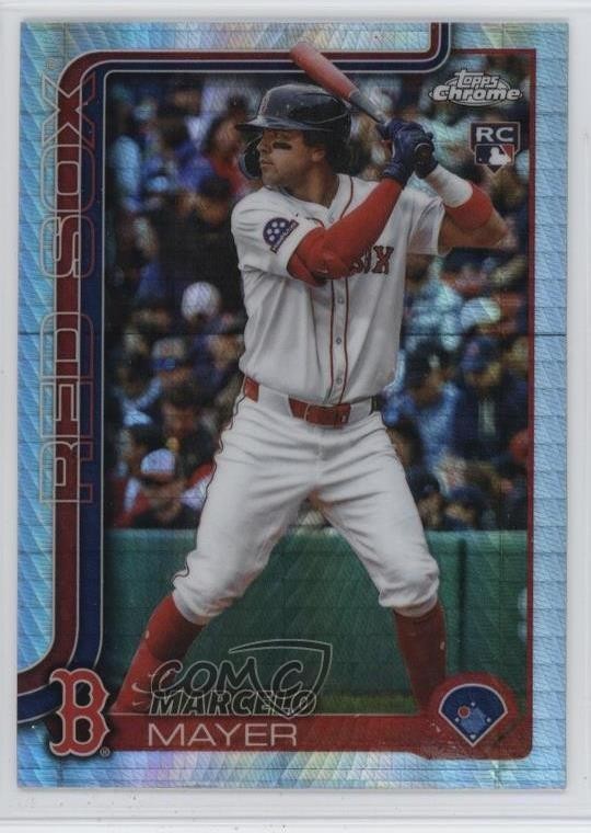 2025 Topps Chrome Update Prism Refractor Marcelo Mayer #USC9 01nw