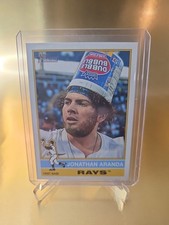 2025 Topps Heritage High Number Jonathan Aranda Image Variation SP Rays