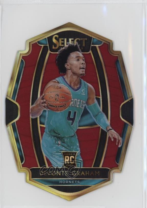 2018-19 Panini Select Premier Level Maroon Prizm 87/175 Devonte' Graham #103 q2l