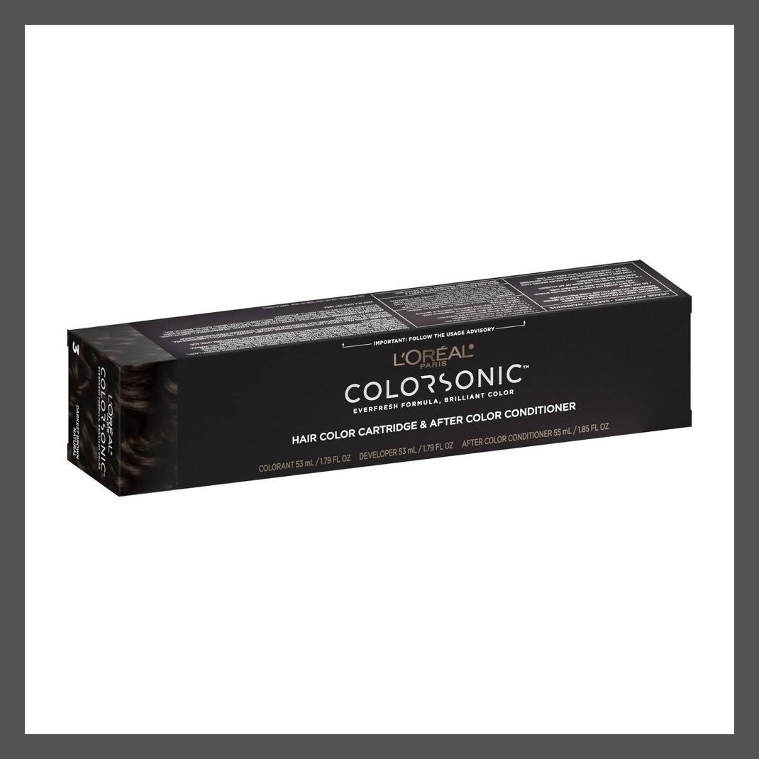 LOreal Paris Colorsonic Ammonia Free Permanent Hair Color Cartridge - 3490₽