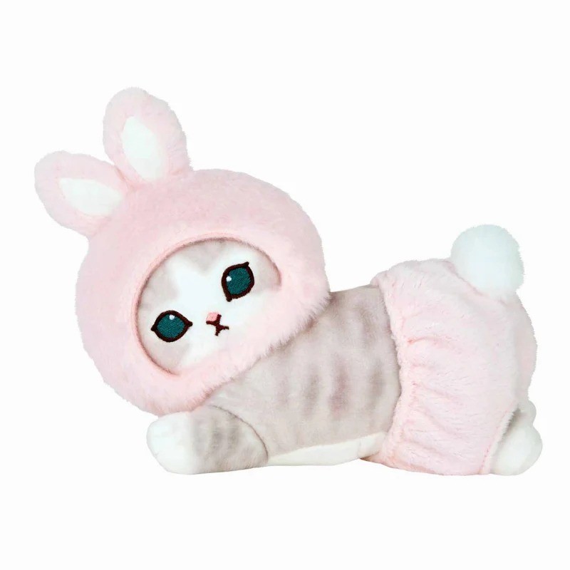 Mofusand Crawling Usa Nyan Rabbit Cat Plush Stuffed Toy From Japan New