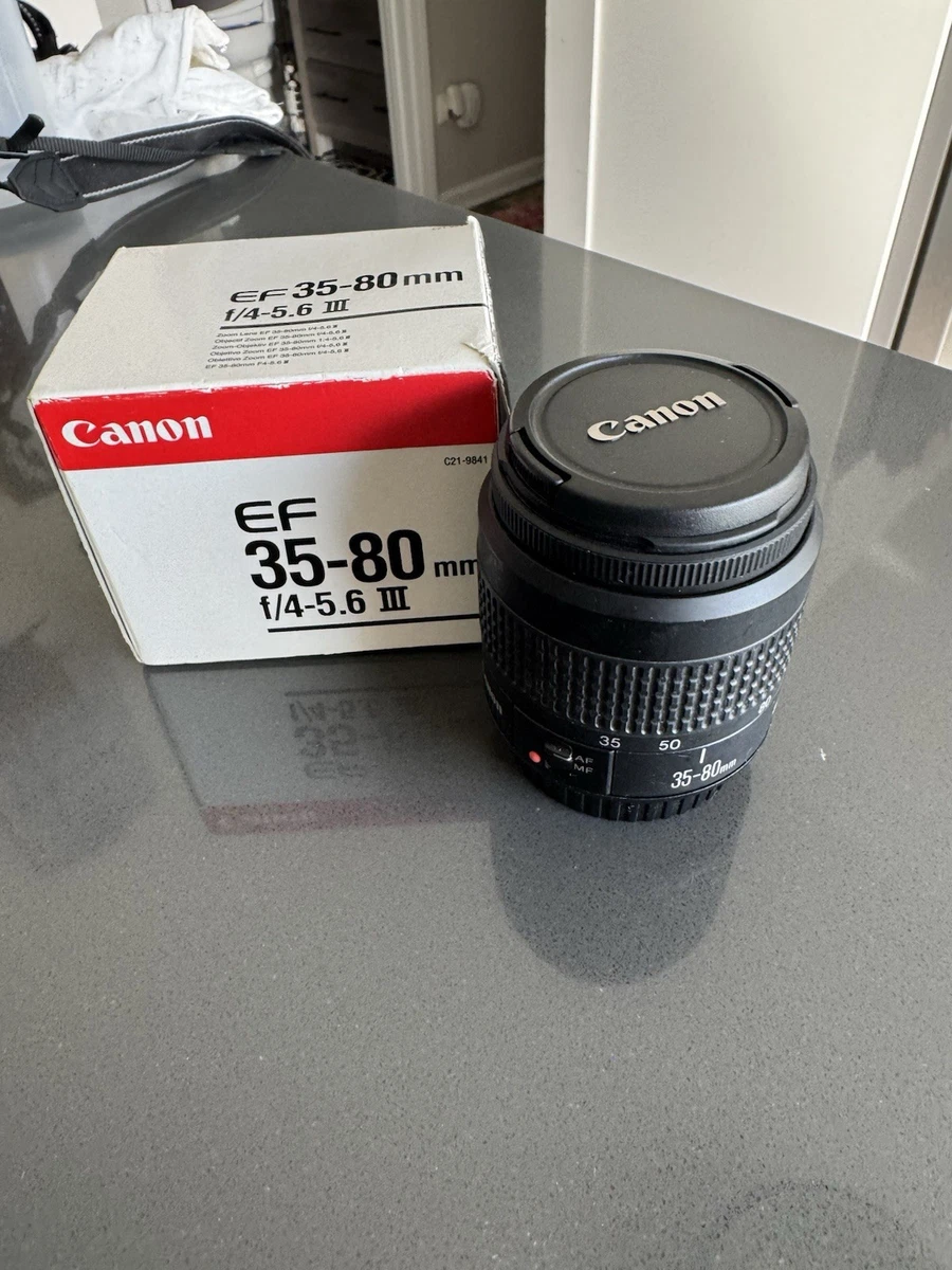 25+ Canon EF 35-80mm Focal Camera Lenses for sale | Updated Oct 2026
