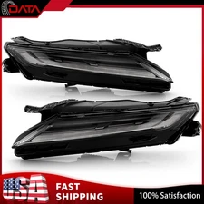 For 2023-2025 Chevy Blazer Upper LED Daytime Running Lights Signal Lamps Pair