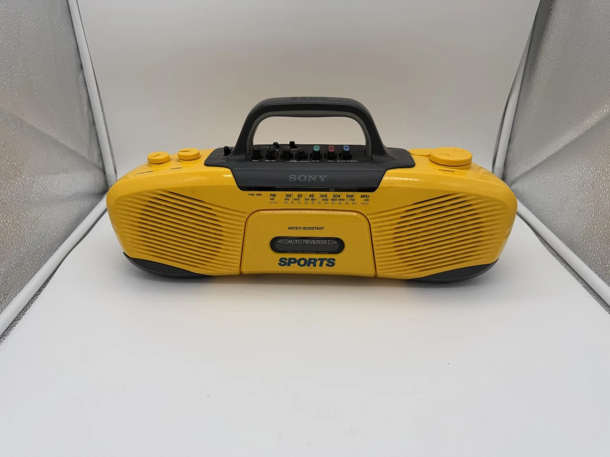 Sony Yellow Portable Stereos & Boomboxes for sale | eBay