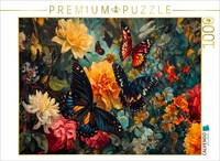 Calvendo Puzzle Flight Of The Butterflies | 1000 Pieces, Finished Size 25.2 × 18