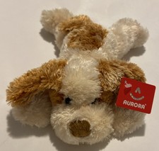 Scruff the Dog Aurora Mini Flopsie Soft Toys 8" long Soft Plush 16635 2015