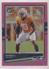 2020 Panini Donruss Rookie Optic Preview Pink Prizm Darrell Taylor #P-286 0o6v