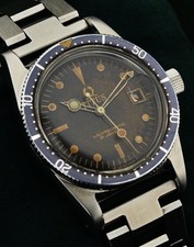 Rara corona grande Titus Calypsomatic ref.7085 cassa quadrante tropicale 37 mm