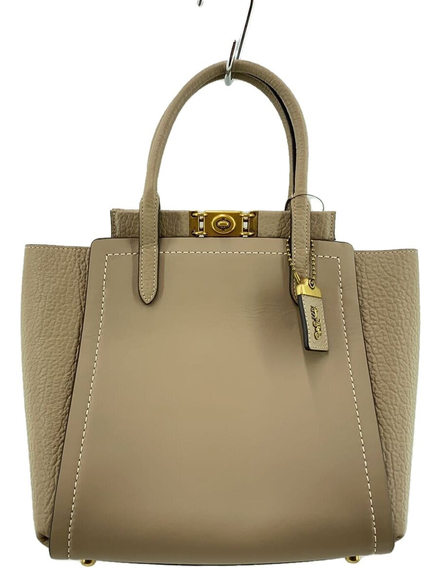 COACH Leather Shoulder Bag in Classic Design BEG 79468