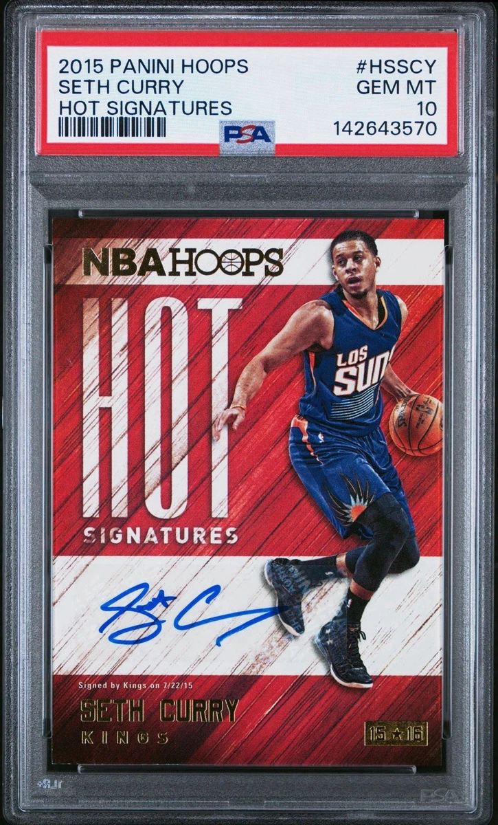 Stephen Curry Sports Trading Card Singles Autographed Basketball