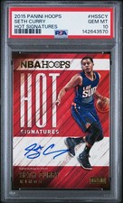 2015 NBA Hoops Hot Signatures Seth Curry Auto PSA 10 Pop 1 1st Auto Year