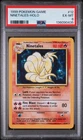 1999 POKEMON BASE SET UNLIMITED #12 NINETALES-HOLO PSA 6