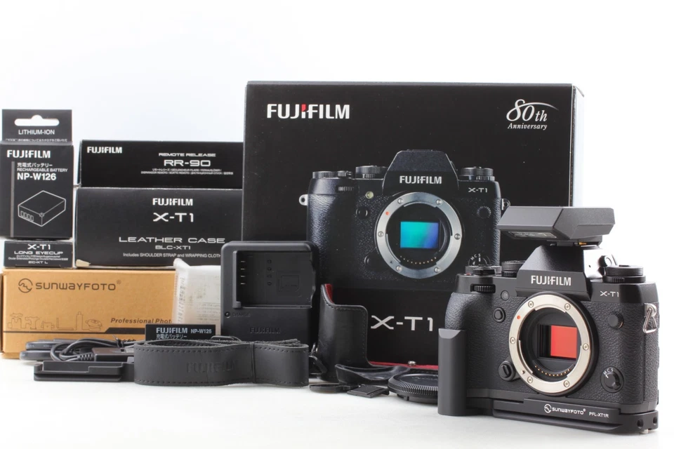 Корпус беззеркальной цифровой камеры Shot 6080 *новый* Fujifilm X-T1 16,3 Мп черный ЯПОНИЯ - Изображение 2 из 4