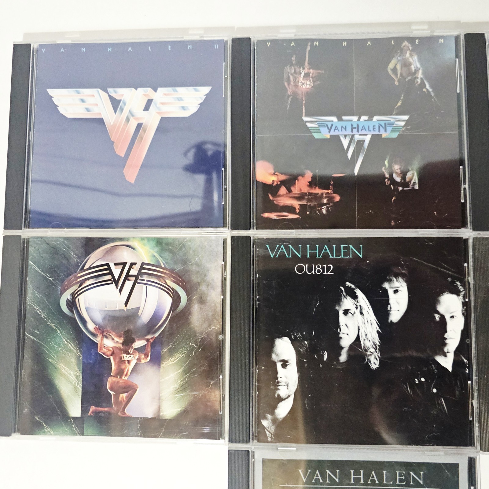 Van Halen Cd Lot Of 7 Hard Rock Metal 1984, 5150, Van Halen II, Balance, OU812 thumbnail 2