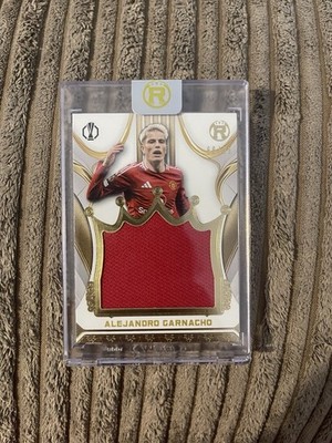 2024/25 Topps Reverence UCC Alejandro Garnacho Manchester Utd Jumbo Relic /99
