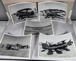 1960s Pitts Special Aircraft Photos Lot of 5 Aerobatic Biplane N37J George Monea