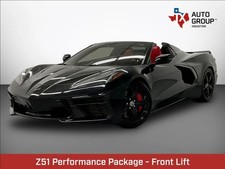 2022 Black Chevrolet Corvette   | C8 Corvette Photo 1