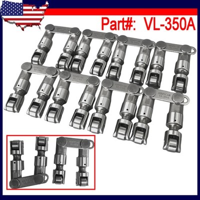 For SBC CHEVY/GM 265-400 New Solid Roller Valve Lifters With Vertical Link Bar