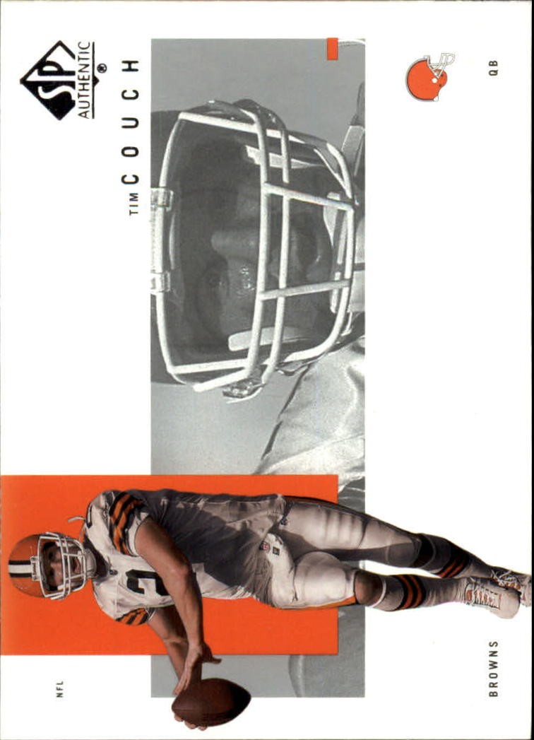 2001 SP Authentic #24 Tim Couch - FB