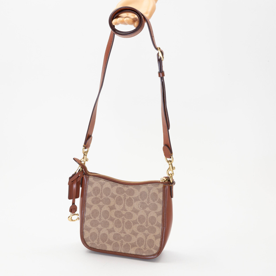 COACH Chaise Crossbody 19 Tan/Rust (Pre-owned/as pictured) | eBay