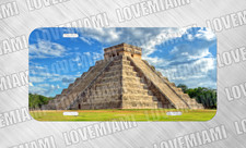 Pirámide Maya Azteca México América Latina Placa Auto Etiqueta Coche ENVÍO GRATUITO