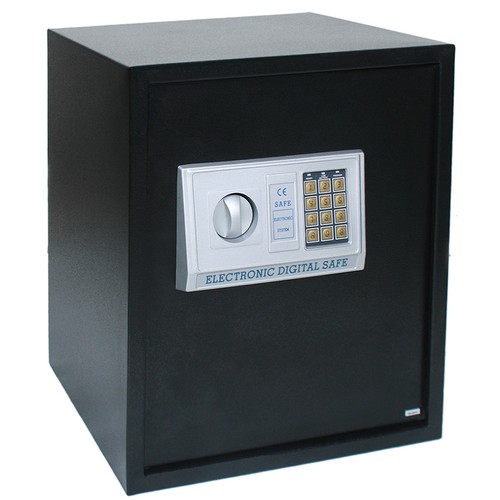 DIGITAL STEEL SAFE ELECTRONIC SECURITY HOME OFFICE MONEY CASH SAFETY BOX